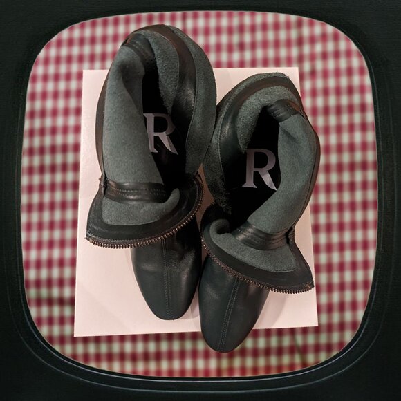 Roseanna forest green boots - Picture 5 of 7